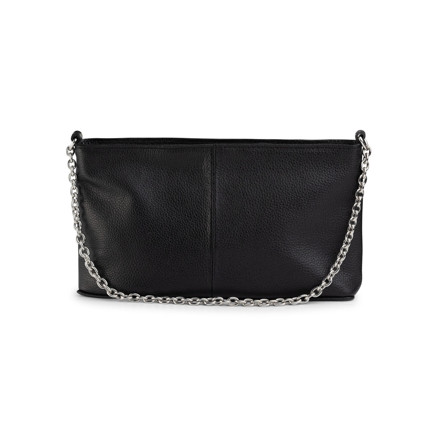 BAG2BAG Tas Milan Exclusive Leer Zwart Zilver  - Afbeelding 2