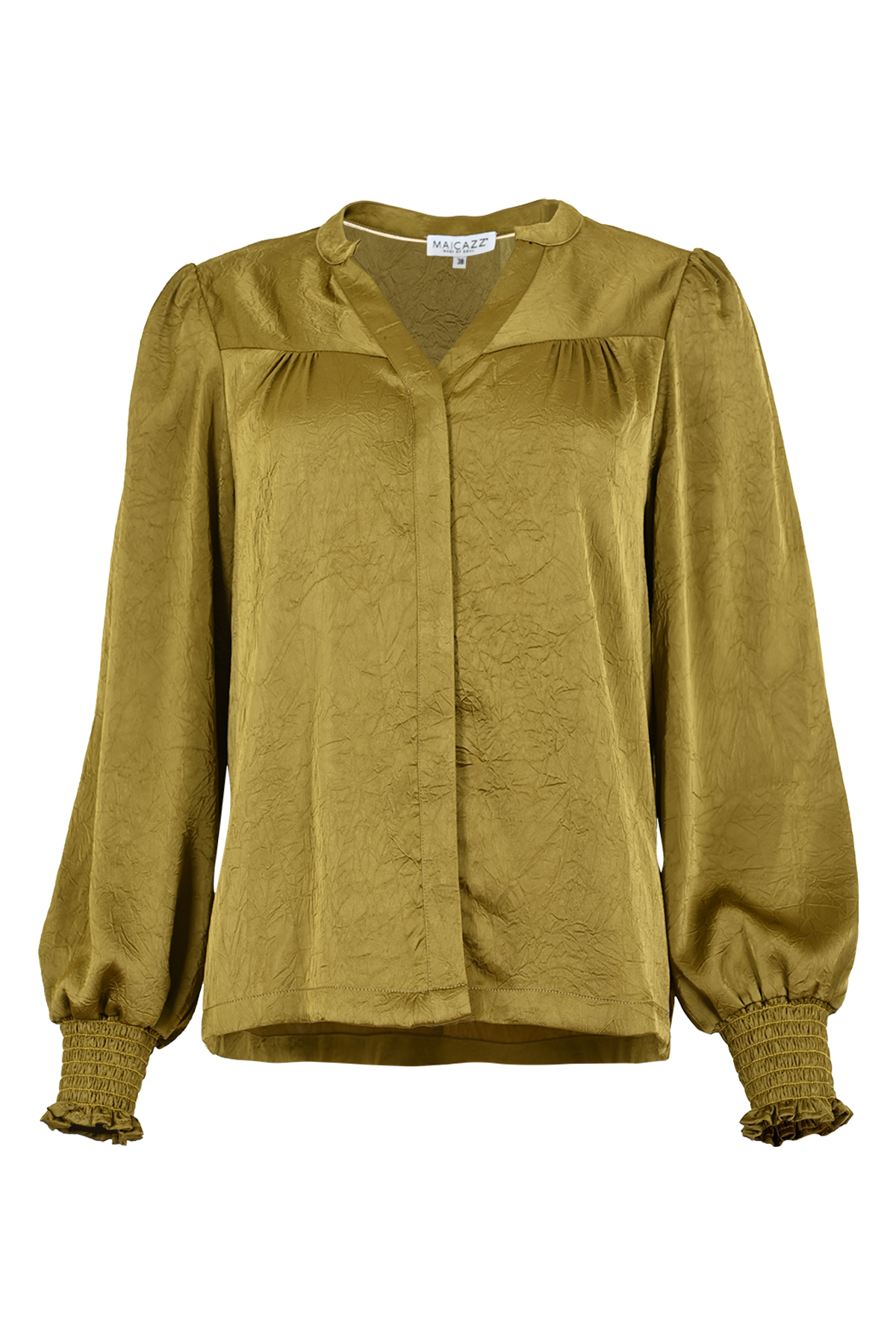 MAICAZZ Dames Blouse Perfecta Moss Groen  - Afbeelding 2