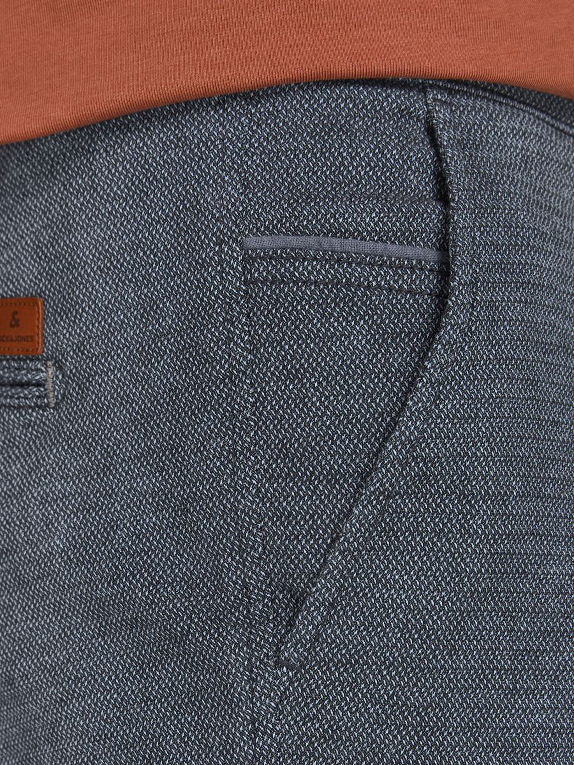 JACK&JONES Chino Korte Broek Faded Denim Blauw - Afbeelding 4