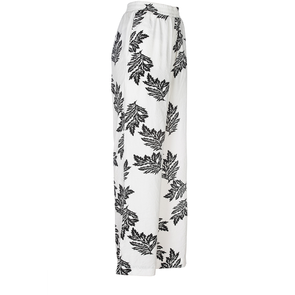 ONE TWO LUXZUZ Broek Eilee Wit-Zwart - Afbeelding 3