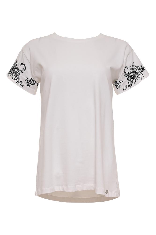 MAICAZZ T-Shirt Trevor Offwhite- Black  - Afbeelding 3