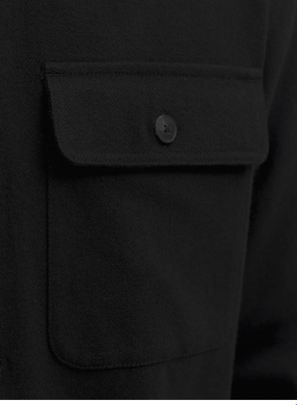 JACK&JONES Heren Overshirt Rayle Zwart - Afbeelding 4