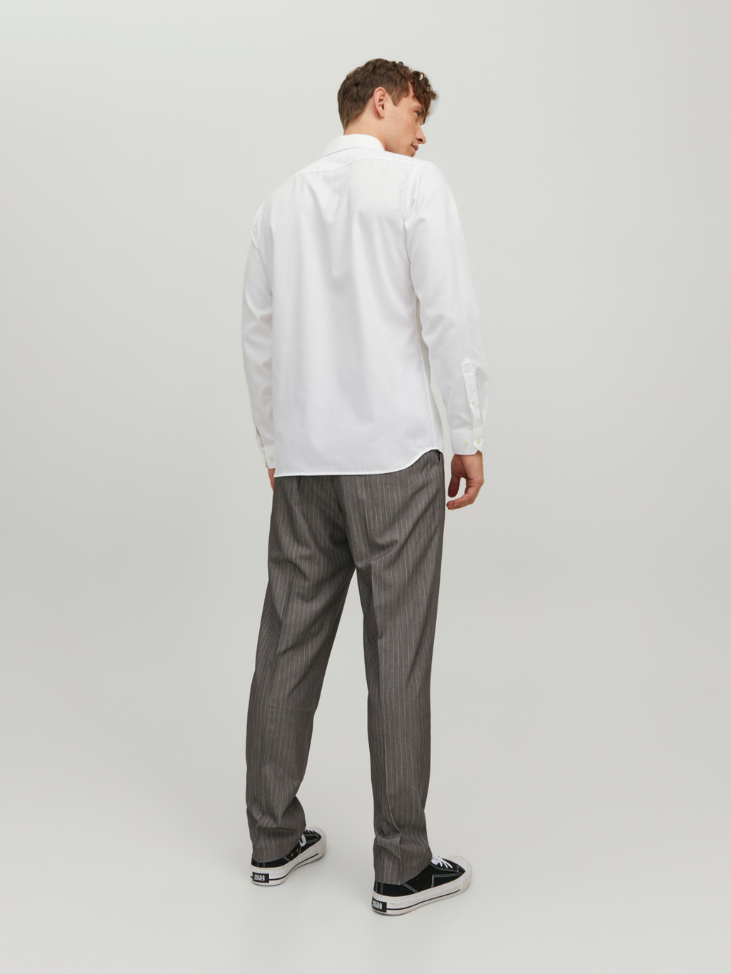 JACK&JONES Heren Overhemd Parker Slim Fit White  - Afbeelding 2