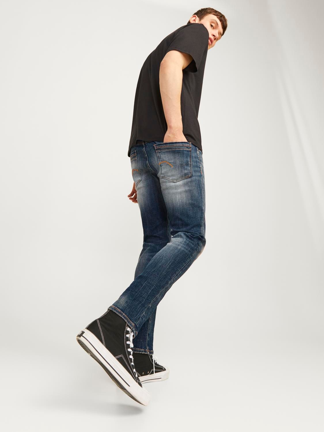 JACK&JONES Spijkerboek Glenn Luke Slim Blue Denim  - Afbeelding 7