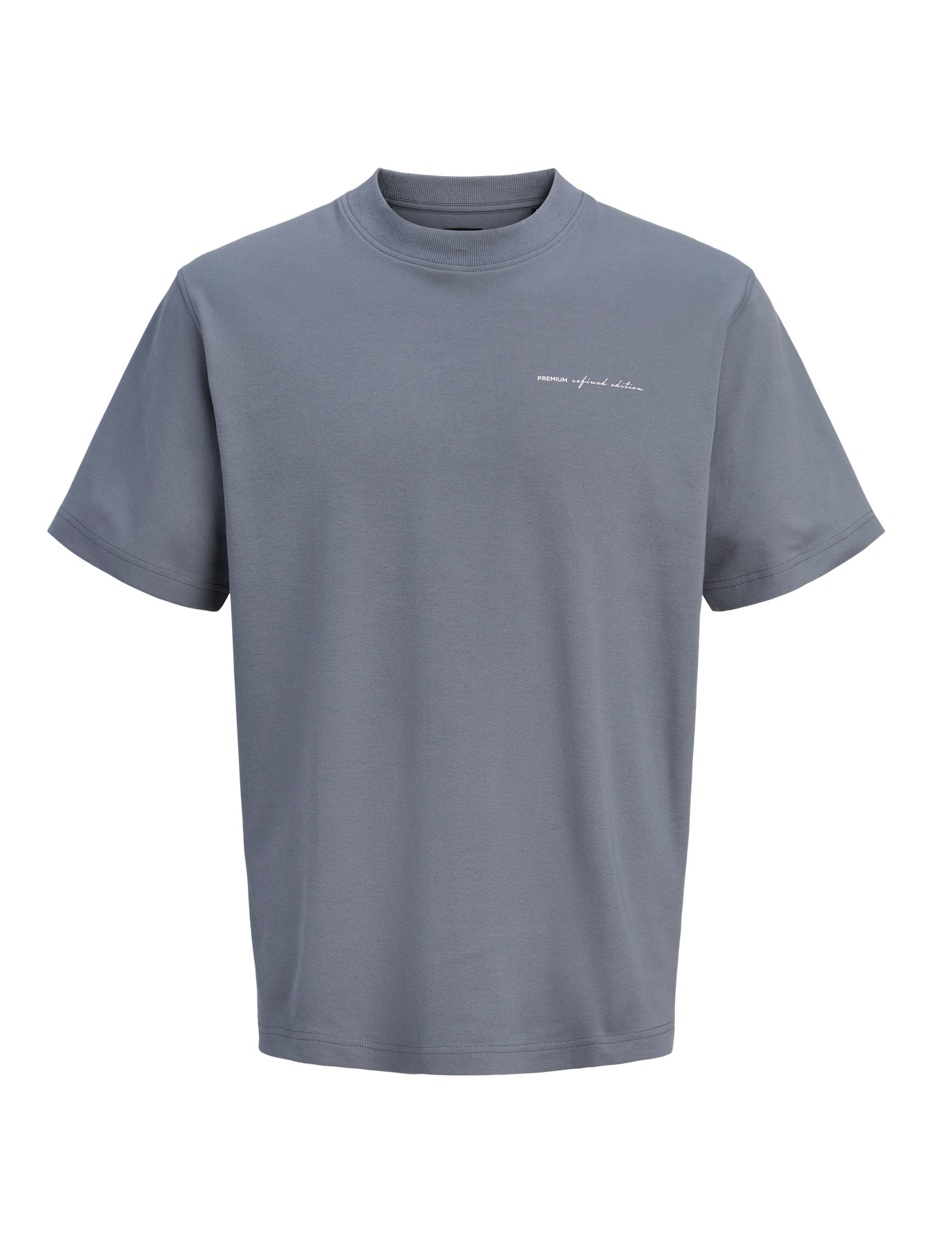 JACK & JONES Heren T-Shirt Owen Donkergrijs 