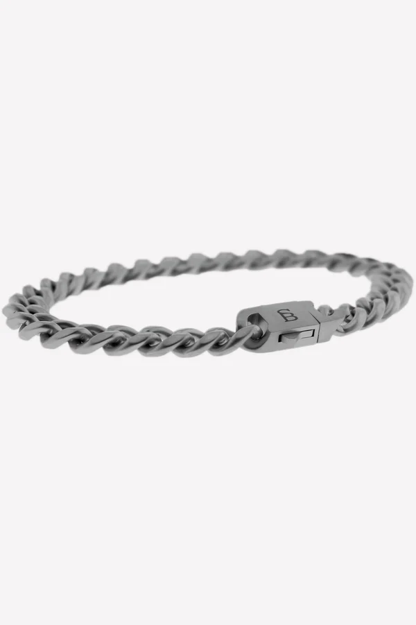 Steel&Barnett Herenarmband Valence Vic - Matt Silver