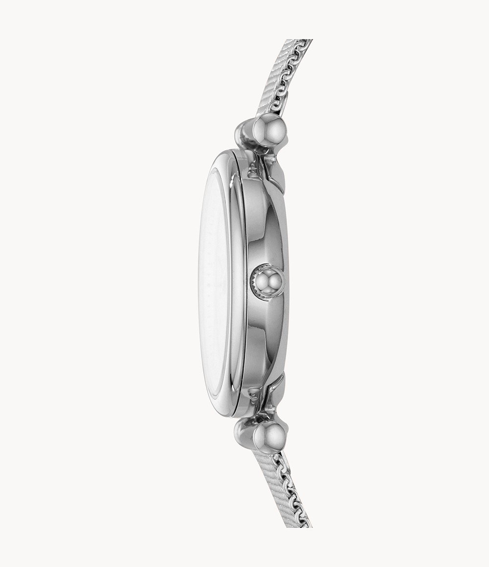 Fossil Dameshorloge Carlie Mini Zilverkleur ES4432 - Afbeelding 3