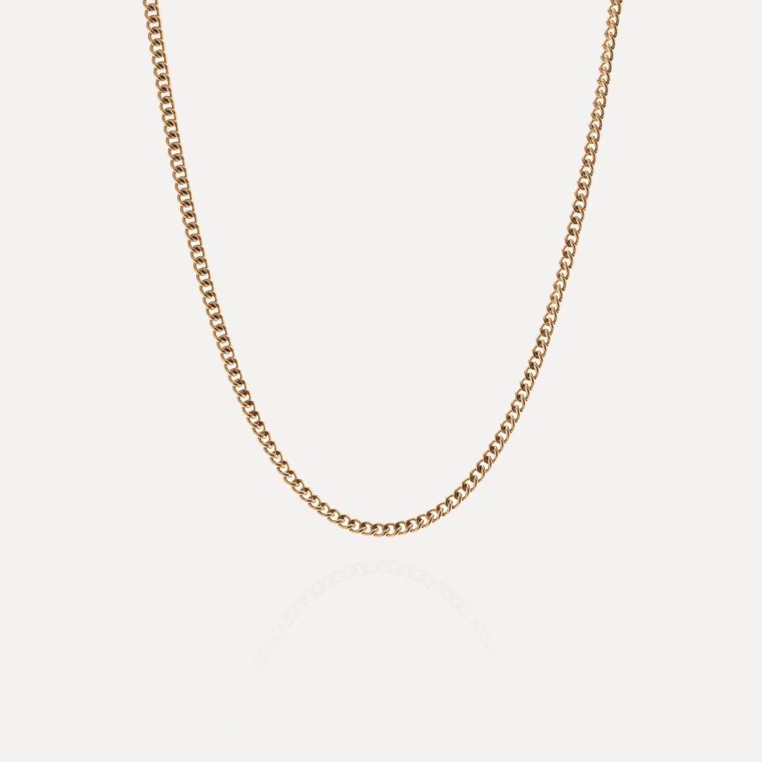 STEEL & BARNETT Minimal Verstelbare Halsketting Gold 50-60cm/20-24'