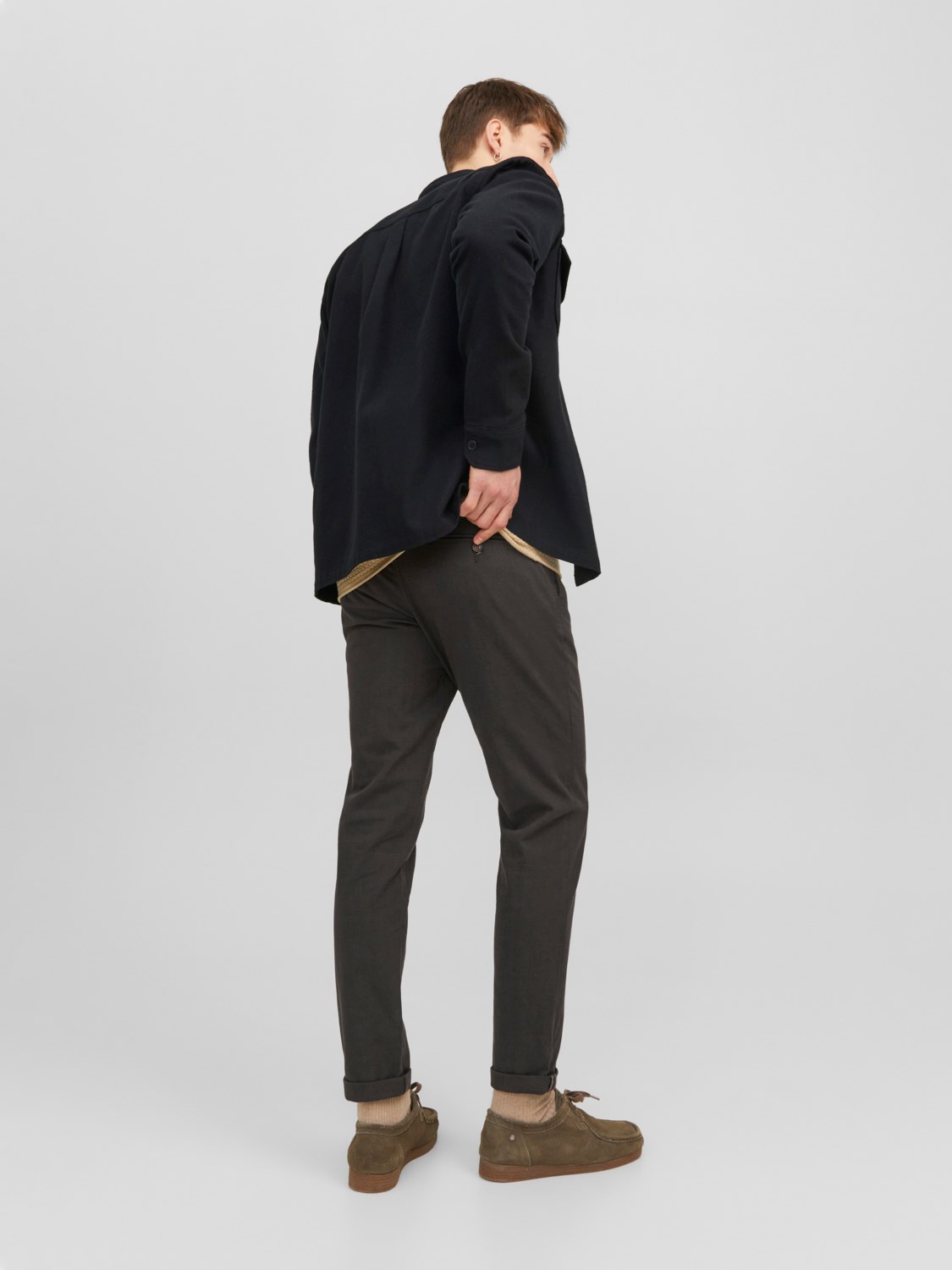 JACK&JONES Chino Marco Slim Fit Black  - Afbeelding 4