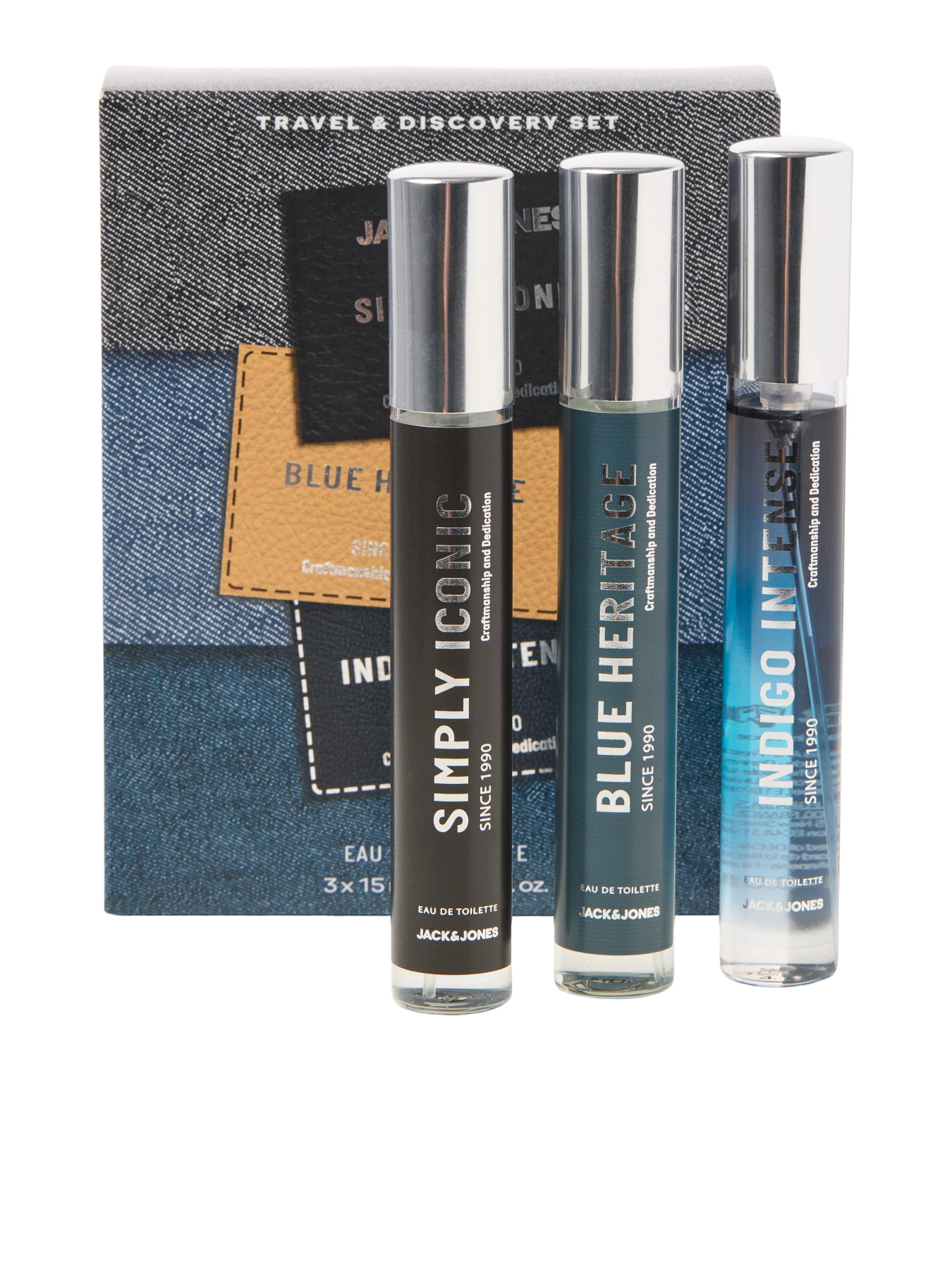 JACK & JONES Eau De Toilette Travel en Discovery Set Denim 