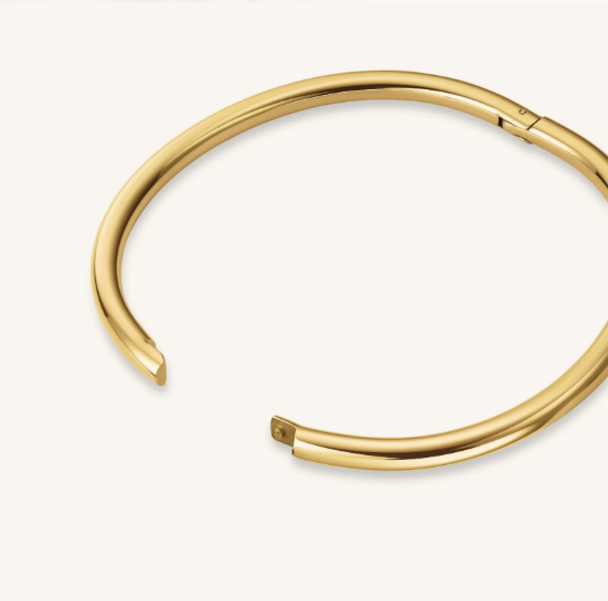 ROSEFIELD Dames Bangle Essential Goudkleur  - Afbeelding 3