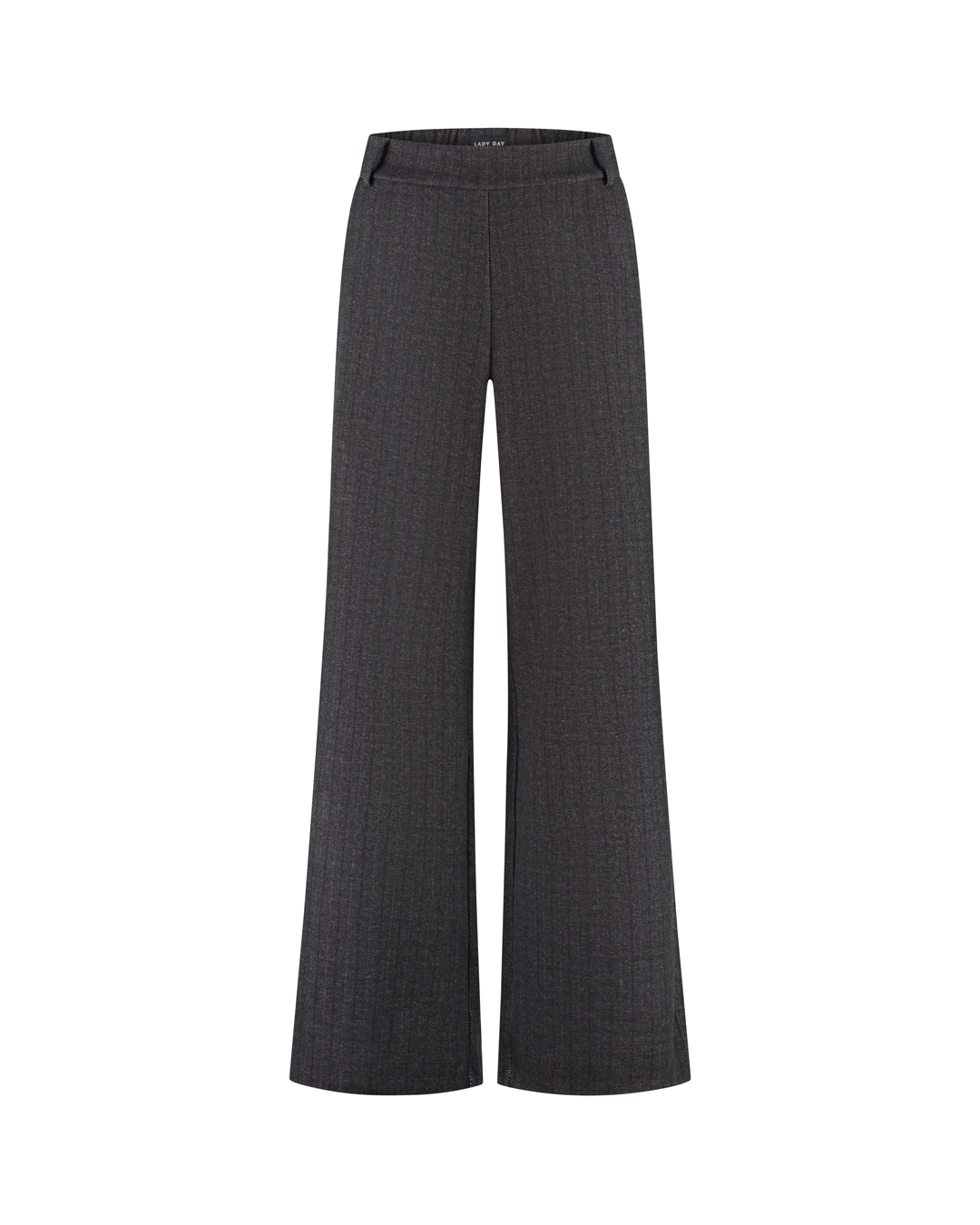 LADY DAY Dames Broek Chelsea Tweed Dark Grey - Afbeelding 3