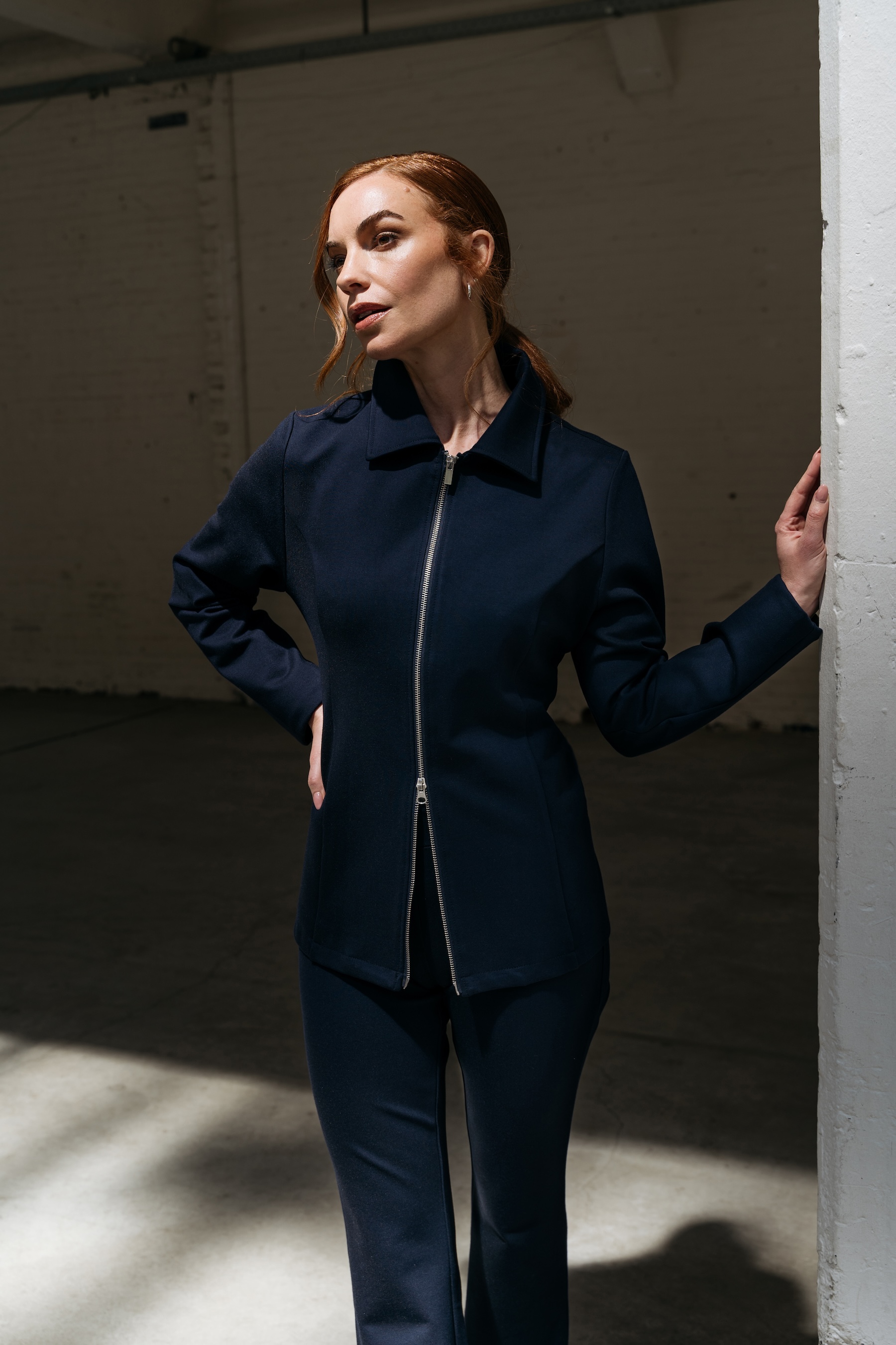 PURE BY ZIZO Dames Jasje Quinn Donkerblauw 