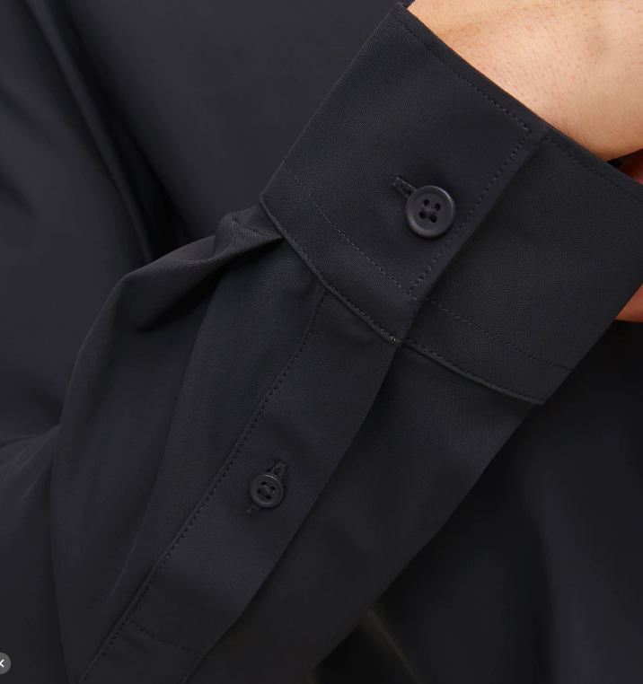 JACK&JONES Travelstof Overhemd Zwart  - Afbeelding 4
