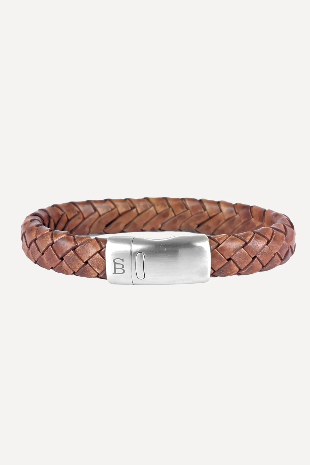 Steel&Barnett Herenarmband Cornall Caramel 
