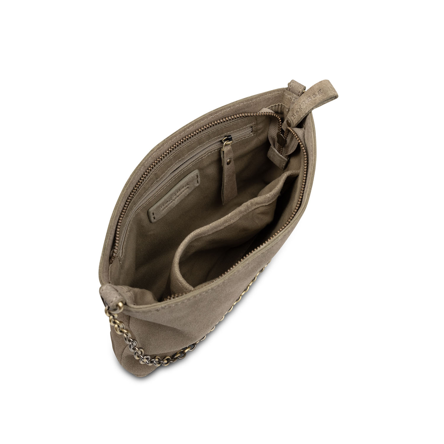 BAG2BAG Tas Vasto Suede Grey - Afbeelding 3