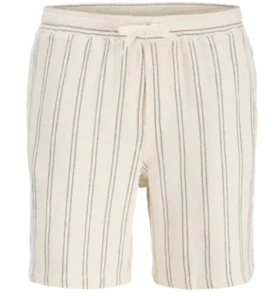JACK & JONES korte broek coba stripe  Antique White Stripes  - Afbeelding 6