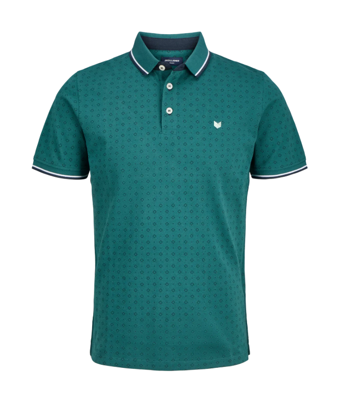 JACK&JONES Poloshirt Paulos Play Donkergroen 