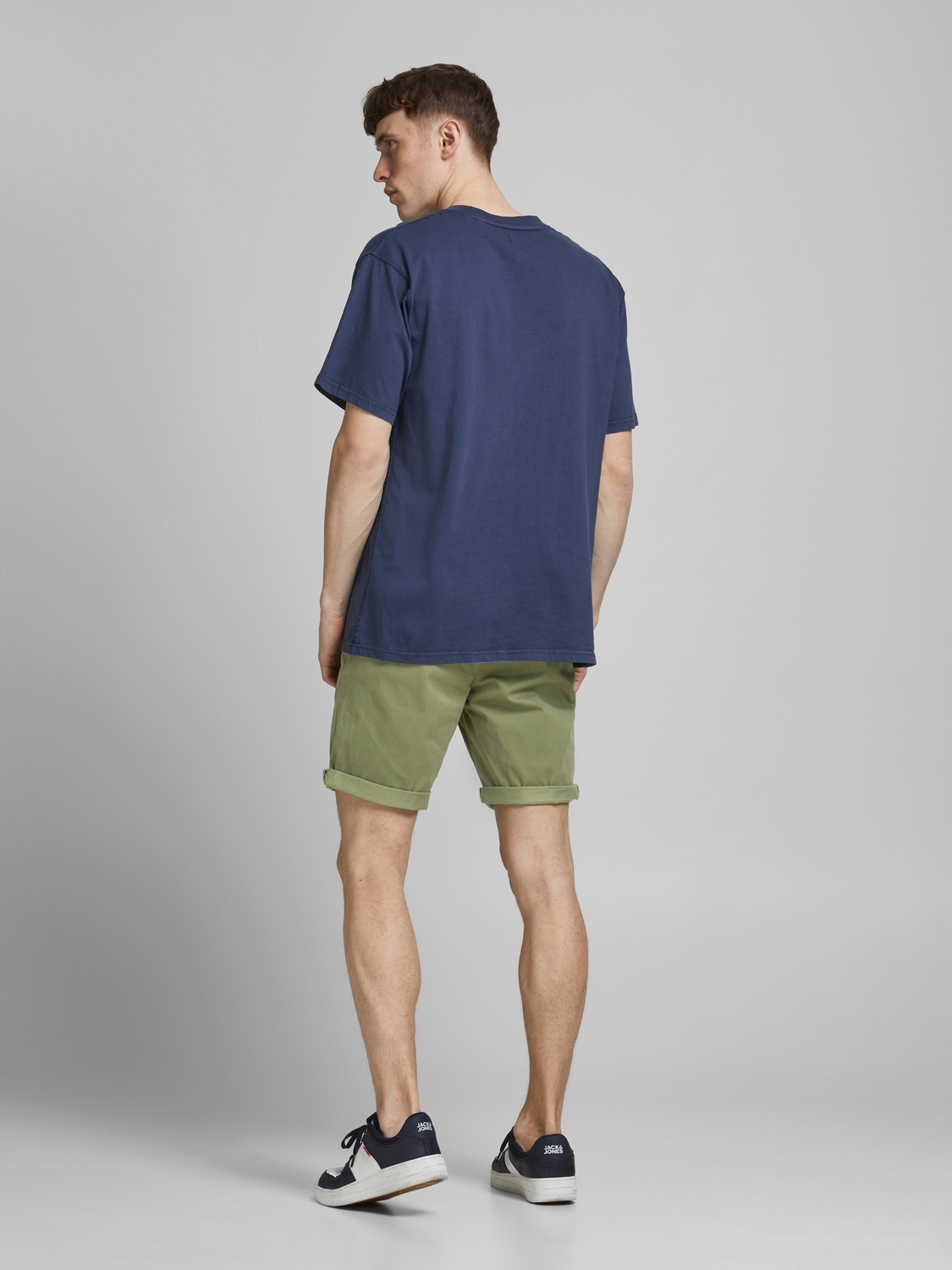 JACK&JONES Chino Korte Broek Bowie Deep Lichen Green  - Afbeelding 5