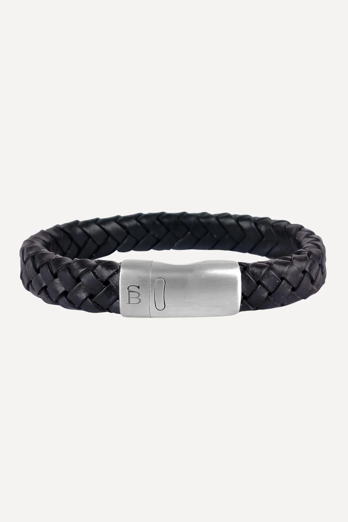 Steel&Barnett Herenarmband Cornall Black 