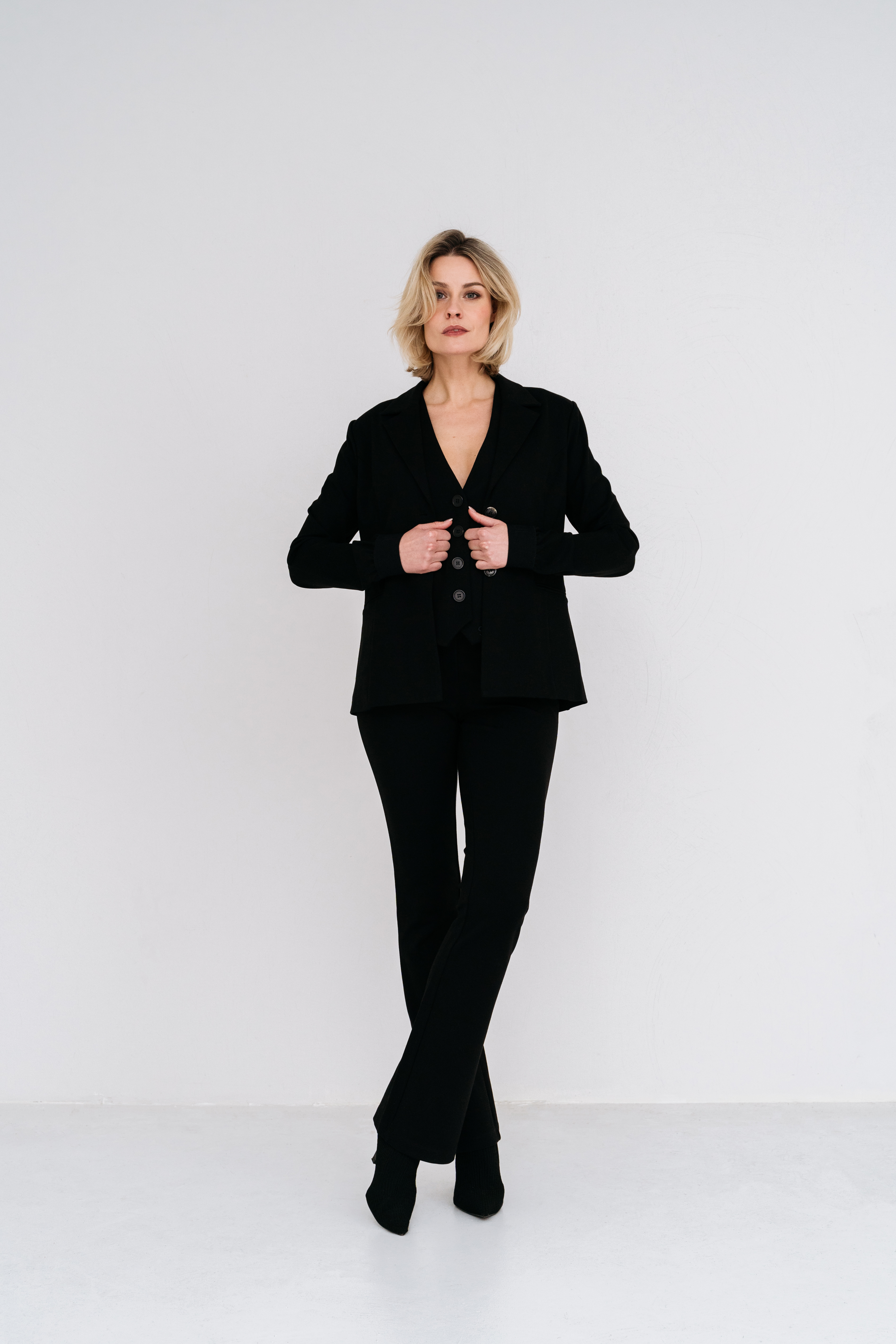PURE BY ZIZO Dames Blazer Sila Black  - Afbeelding 3
