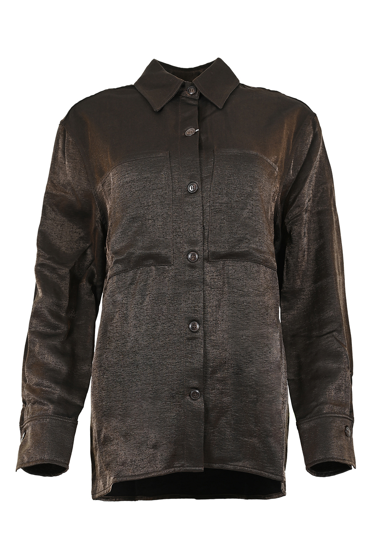 MAICAZZ Dames Blouse Rango Bruin