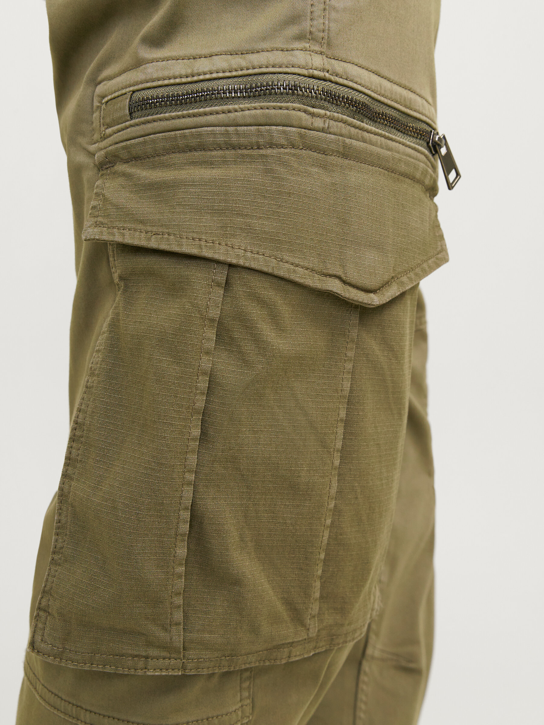 JACK&JONES Cargobroek Kane Cruise Elmwood Beige  - Afbeelding 6