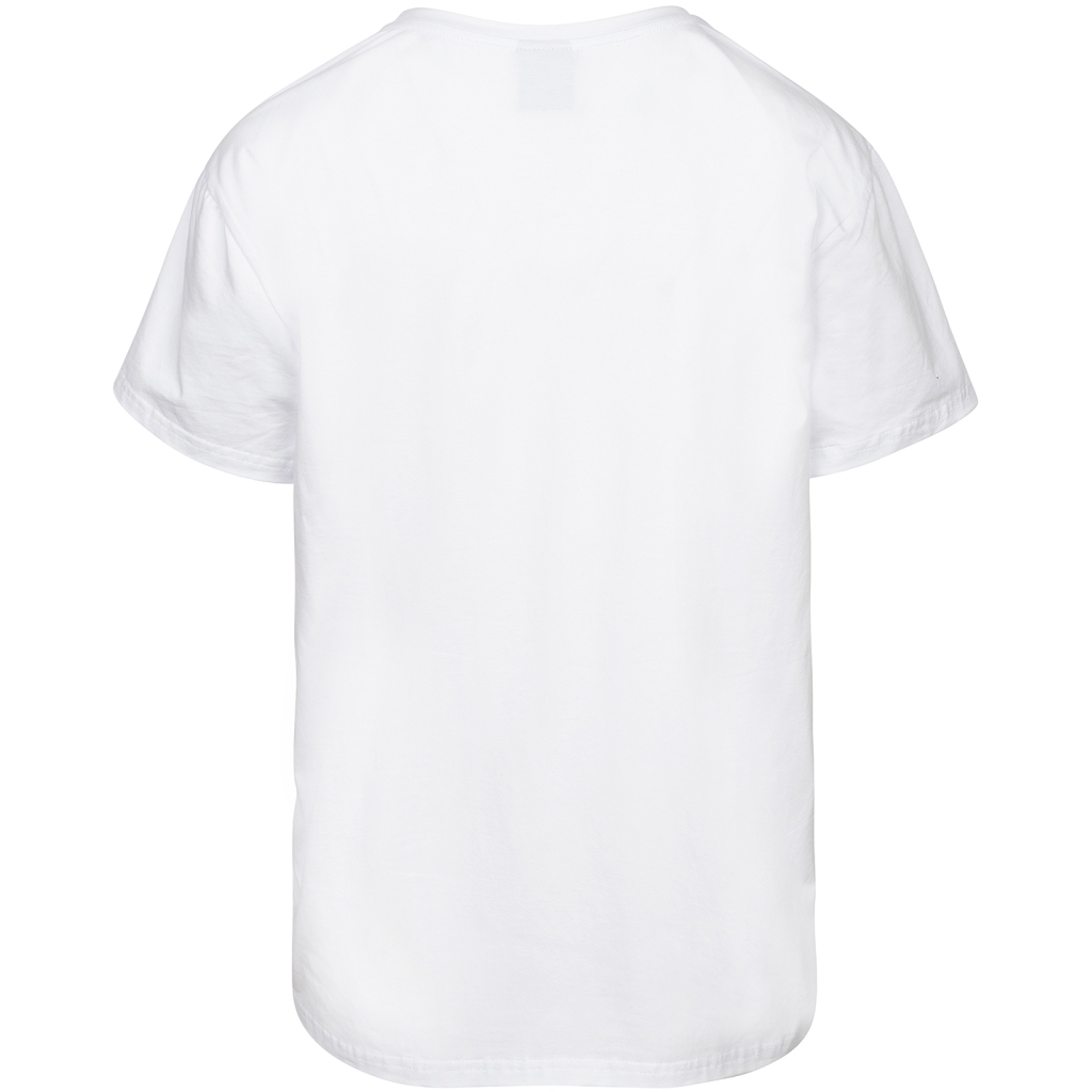 ONE TWO LUXZUZ Dames T-Shirt Lemon Wit  - Afbeelding 2