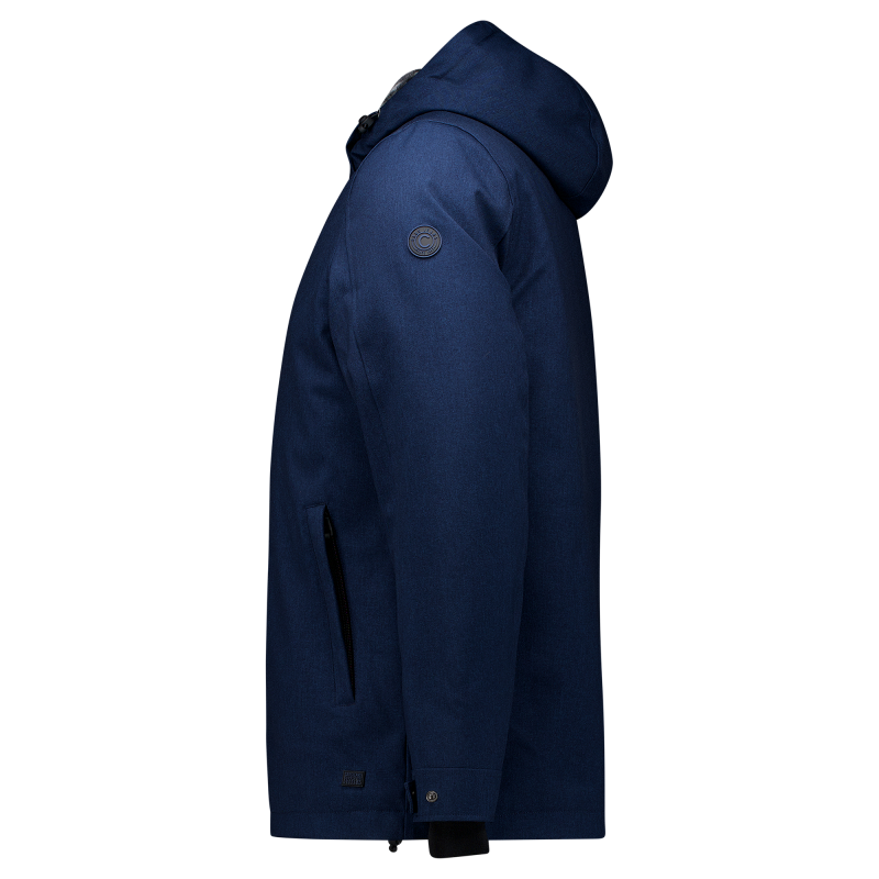 CARS Heren Jas Rodneys Polyester Navy   - Afbeelding 4