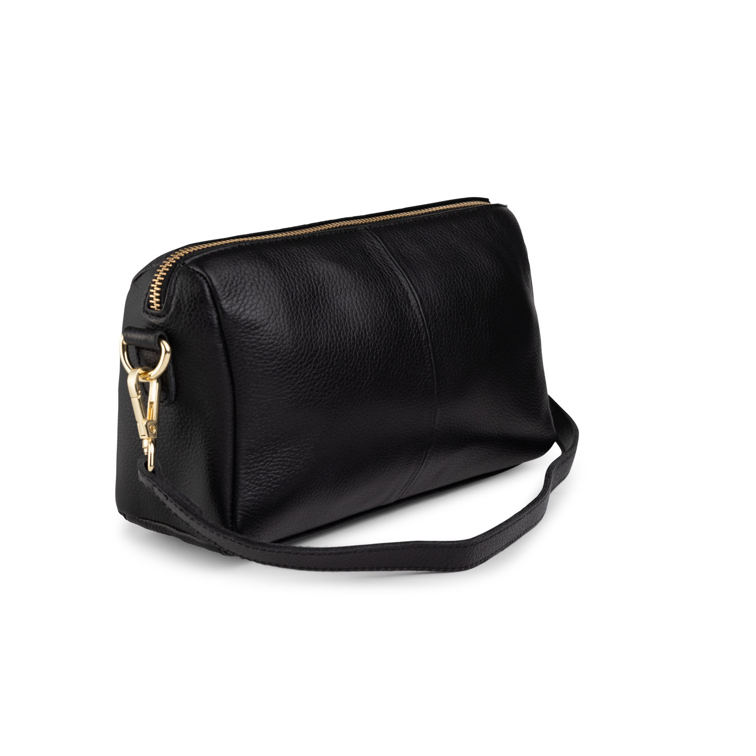 BAG2BAG Tas Nice Leer Zwart Goud  - Afbeelding 2