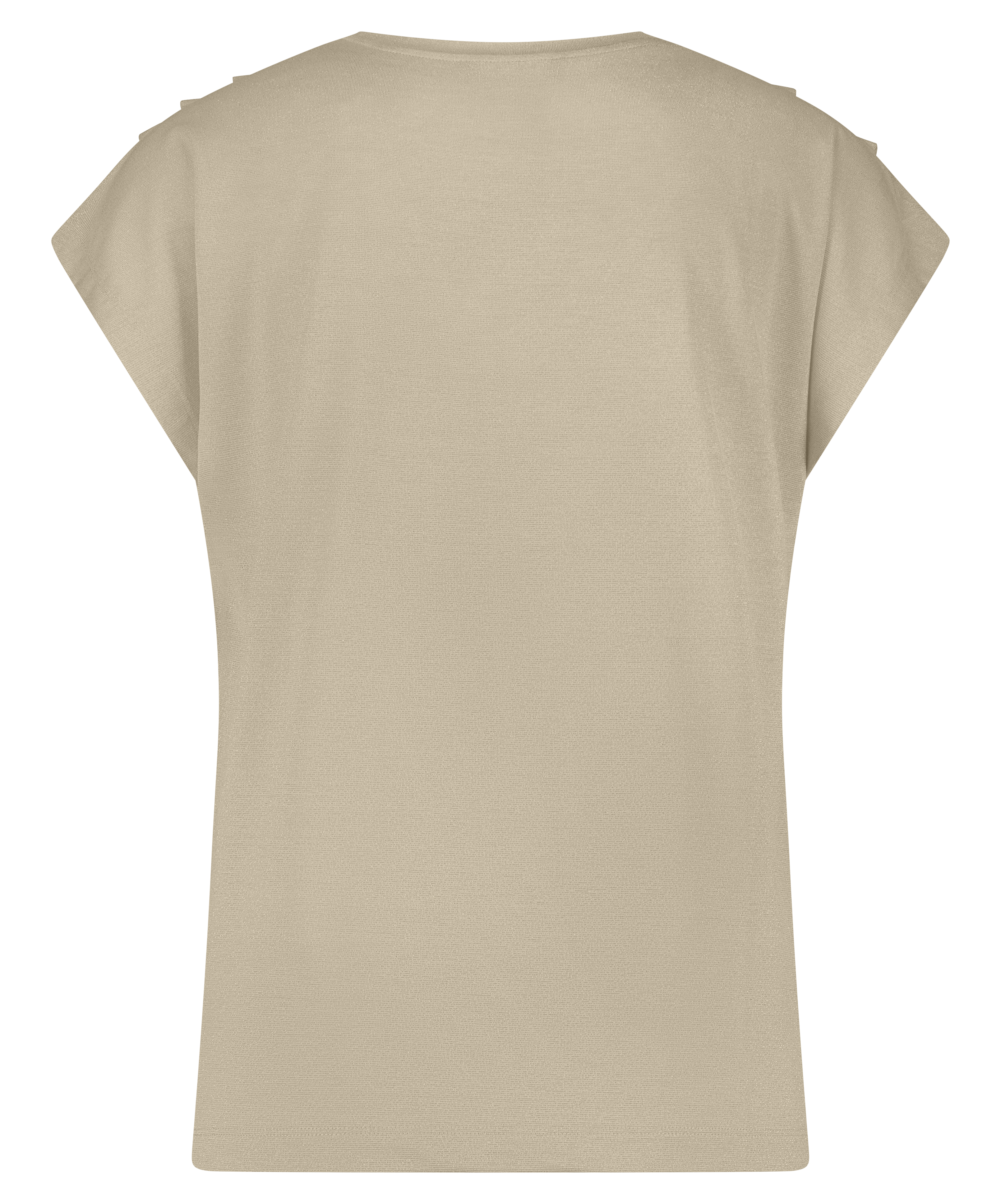 LADY DAY Shirt Kathy Sand Goud Lurex  - Afbeelding 2