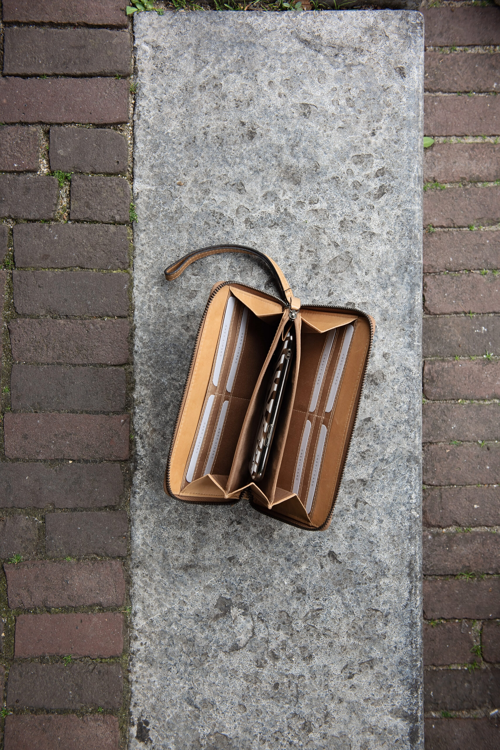 BAG2BAG Portemonnee Tas Pula Camel  - Afbeelding 3