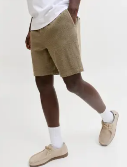 JACK & JONES korte broek coba stripe dusky green  - Afbeelding 6