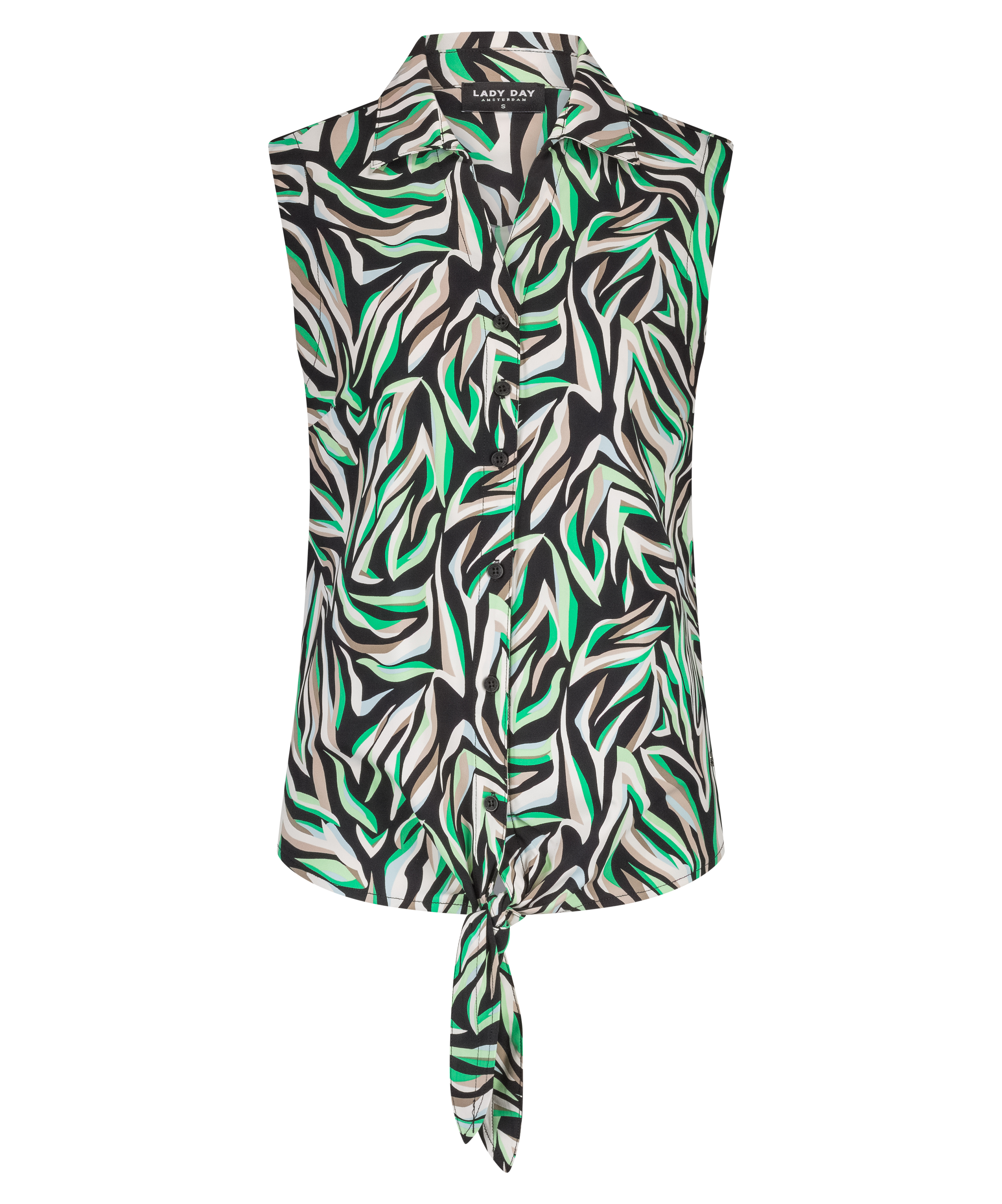 LADY DAY Dames Top Bibi Zeyna Print 