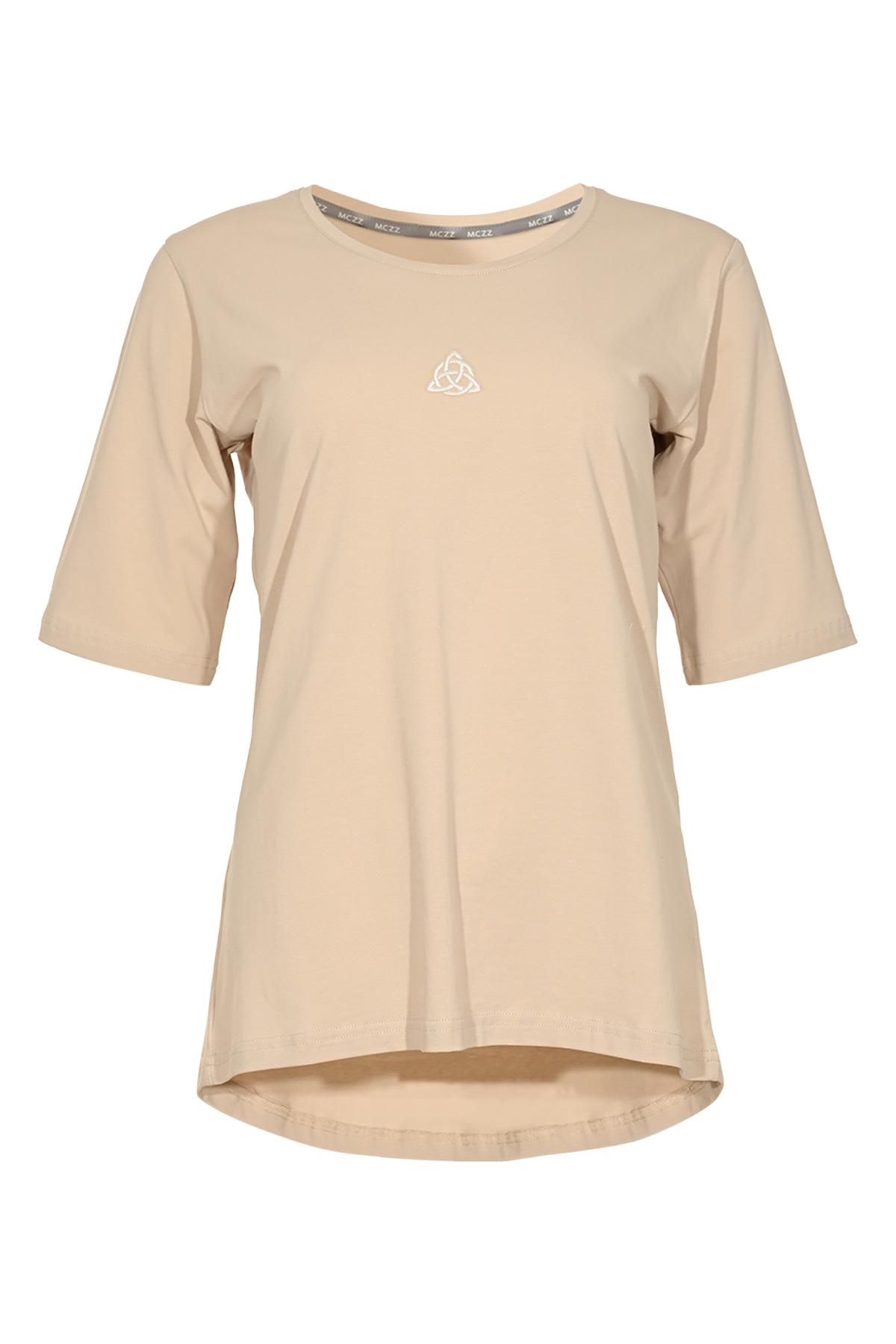 MAICAZZ Dames T-Shirt Sonora Zandkleur