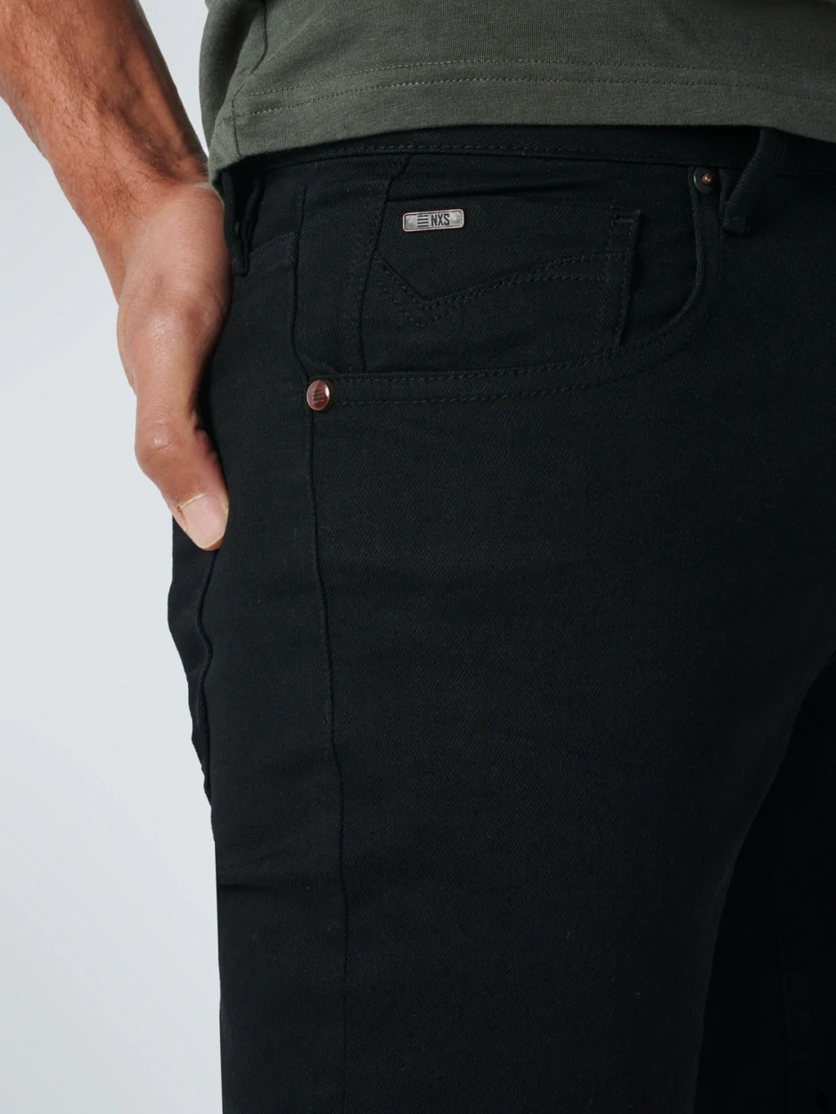 NO EXCESS Denim Regular 711 Black - Afbeelding 4