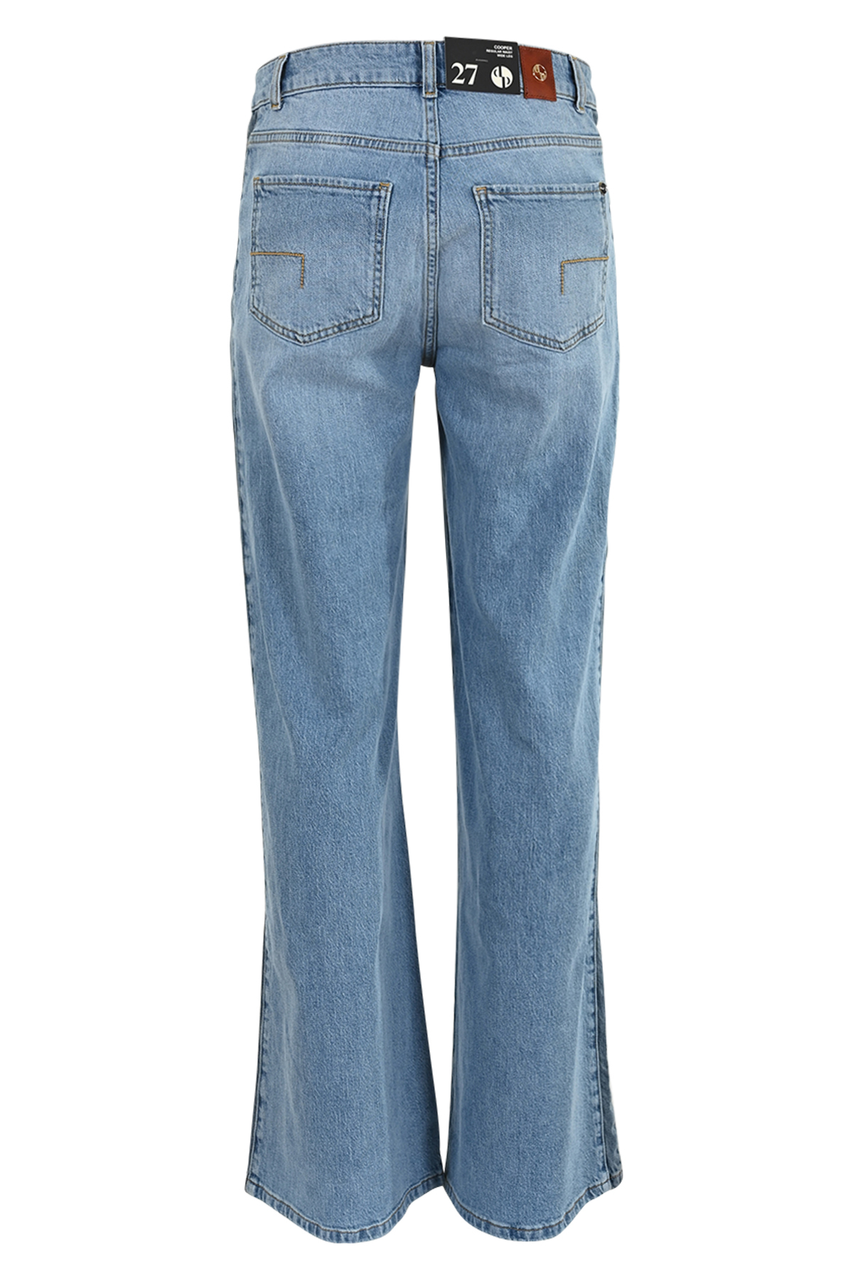 DNM PURE Spijkerbroek Cooper Stripe Light Blue  - Afbeelding 3