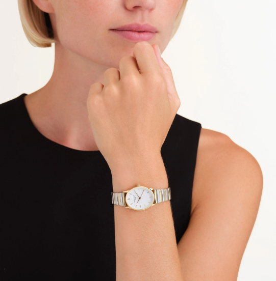 ROSEFIELD Horloge Oval Moon Pearl Duotone  - Afbeelding 2