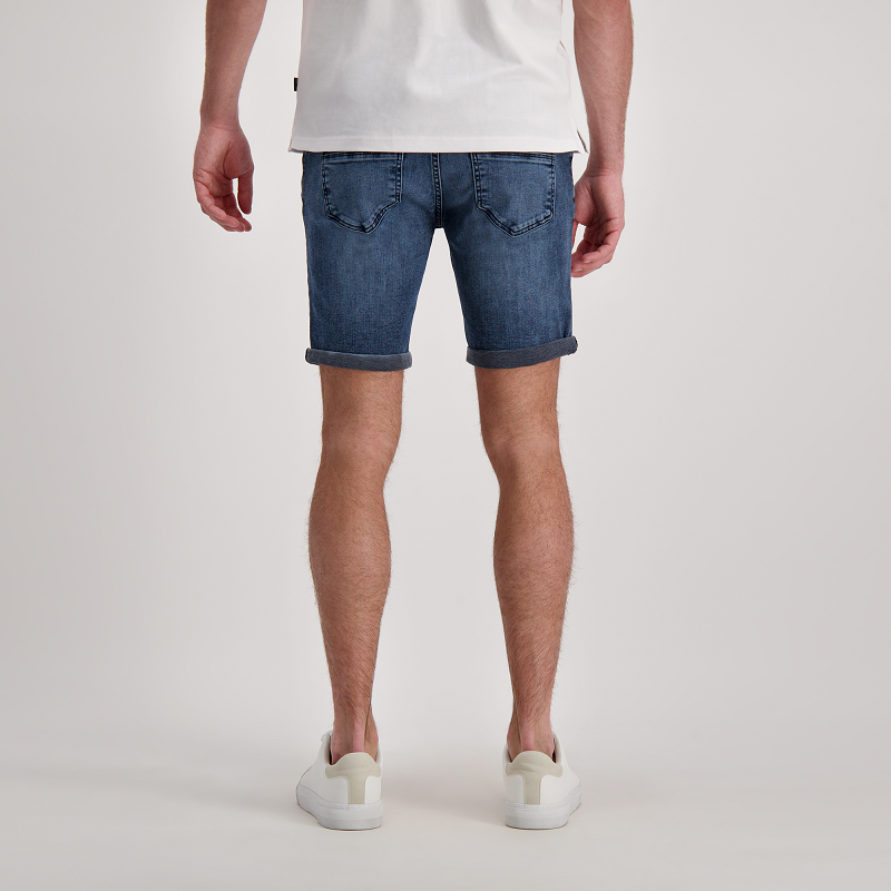 CARS Heren Spijker Korte Broek Falcon Stonewash  - Afbeelding 2