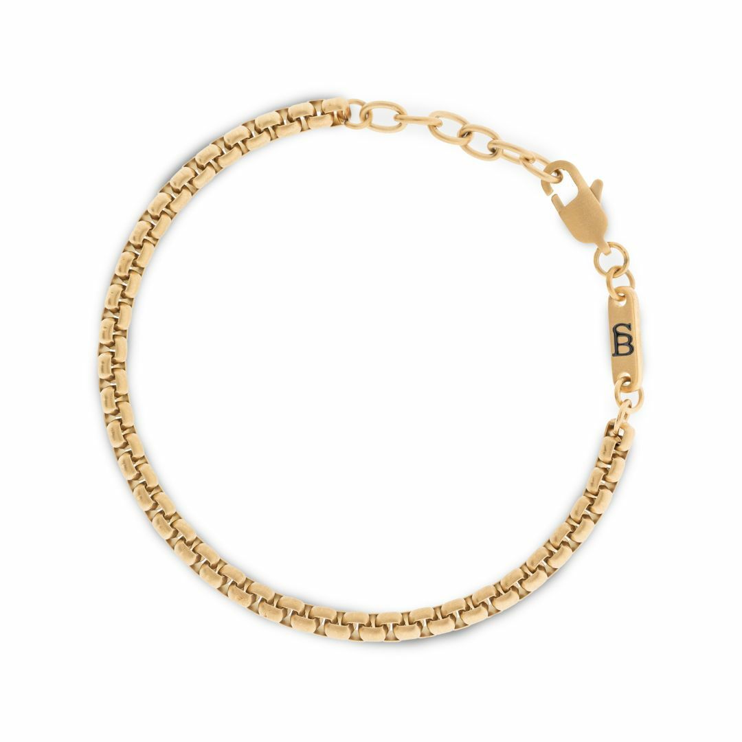 STEEL&BARNETT Heren Armband Boxed Gold 