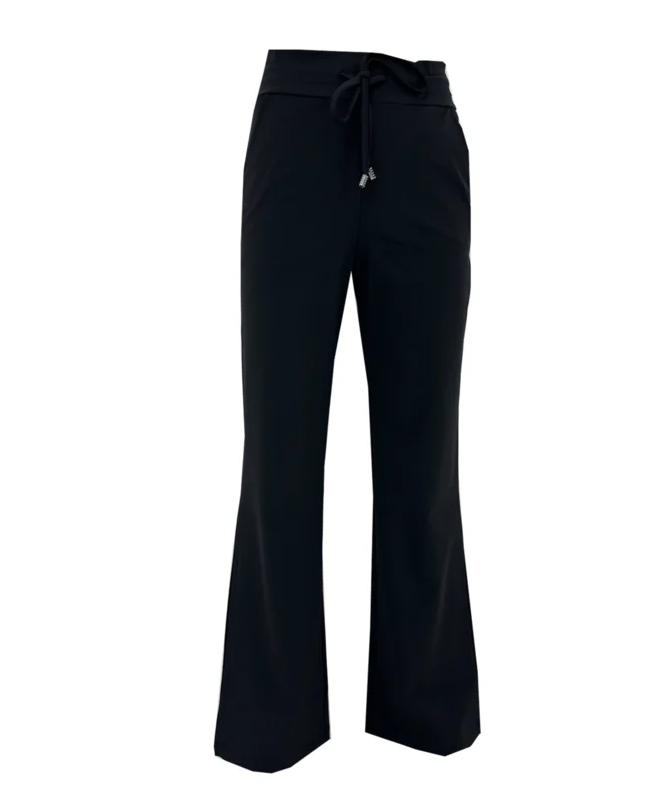 GLAMMLABEL Broek Micky Travel Zwart 