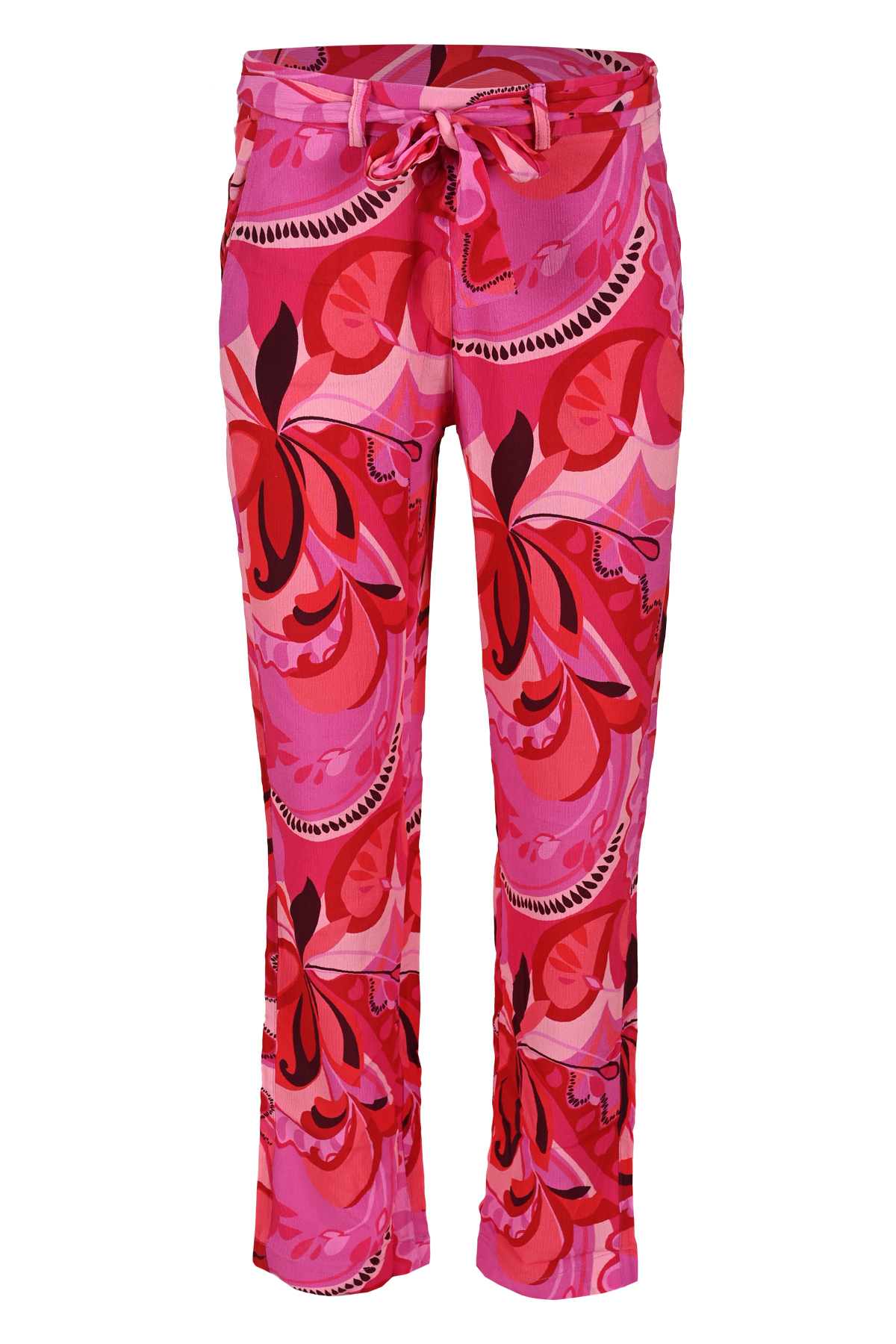 MAICAZZ Broek Jali Flowers Pink Lengte 32