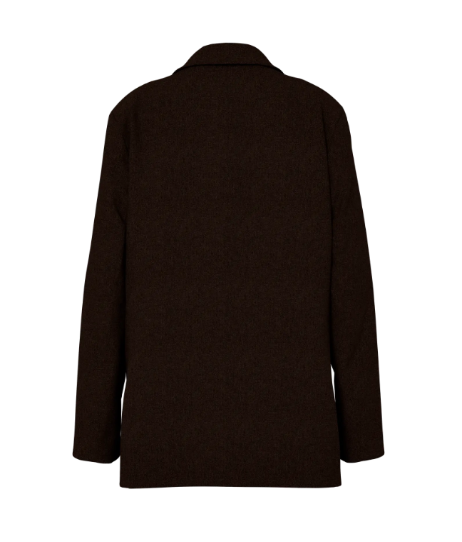 HYPEDROP Dames Blazer Rose Donkerbruin  - Afbeelding 3