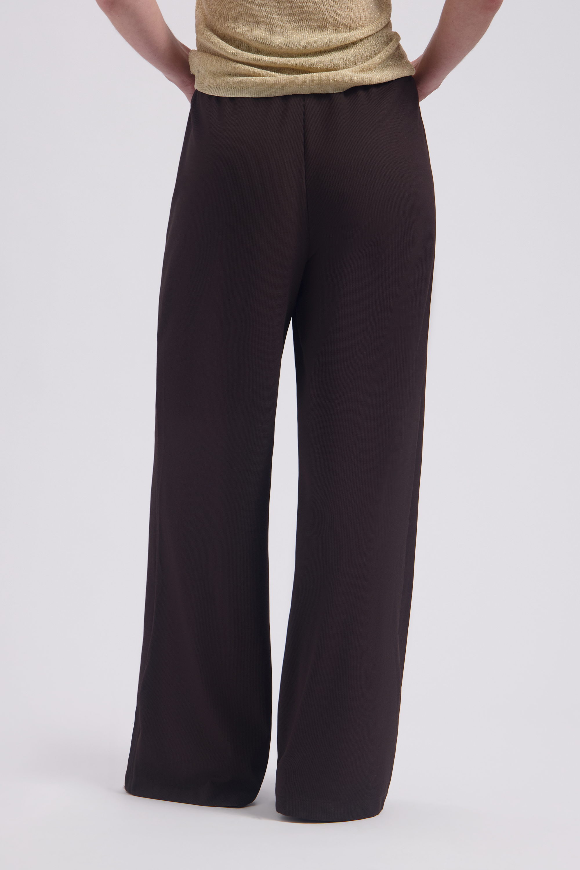 LADY DAY Dames Broek Vinnie Dark Brown - Afbeelding 2