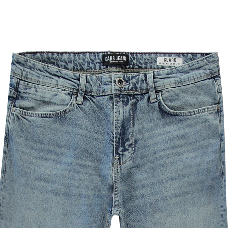 CARS Heren Spijkerbroek Guard Regular Loose Denim  - Afbeelding 3