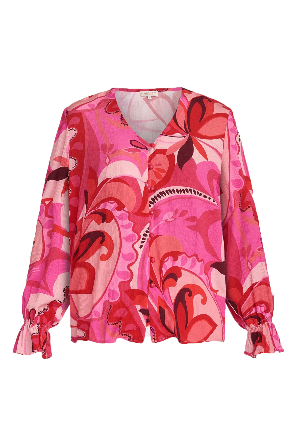MAICAZZ Blouse Jiken Flowers Pink 