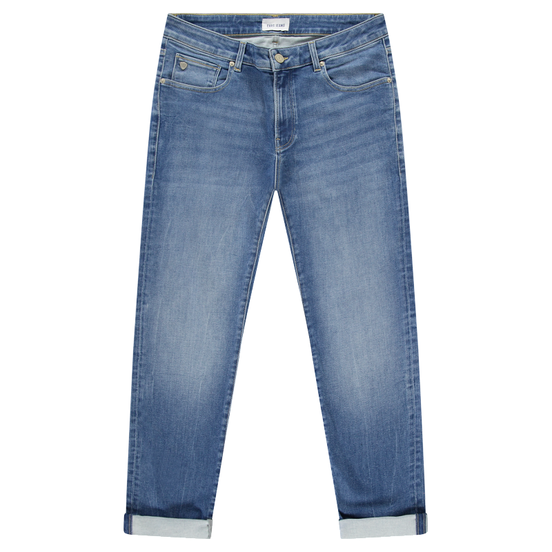 CARS Spijkerbroek Lugano Soft Denim Stone Used 