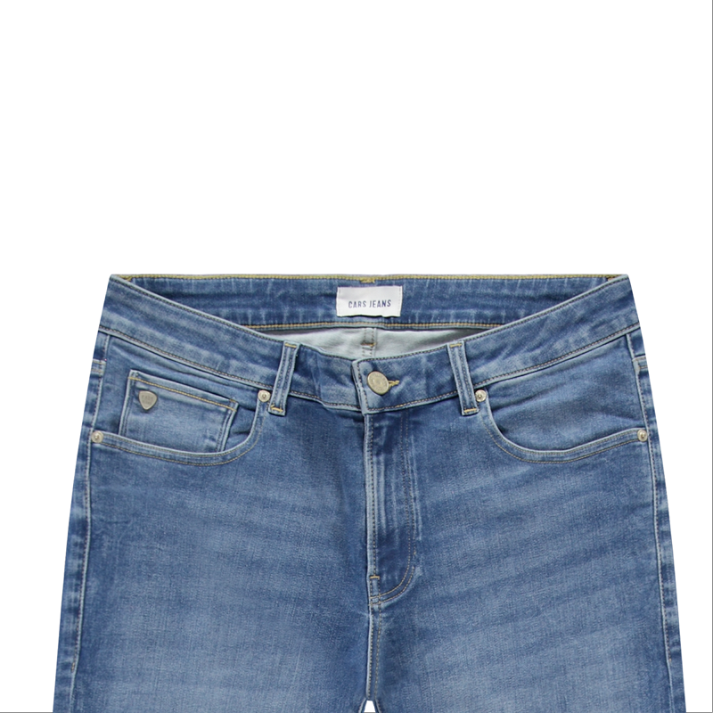 CARS Spijkerbroek Lugano Soft Denim Stone Used  - Afbeelding 3