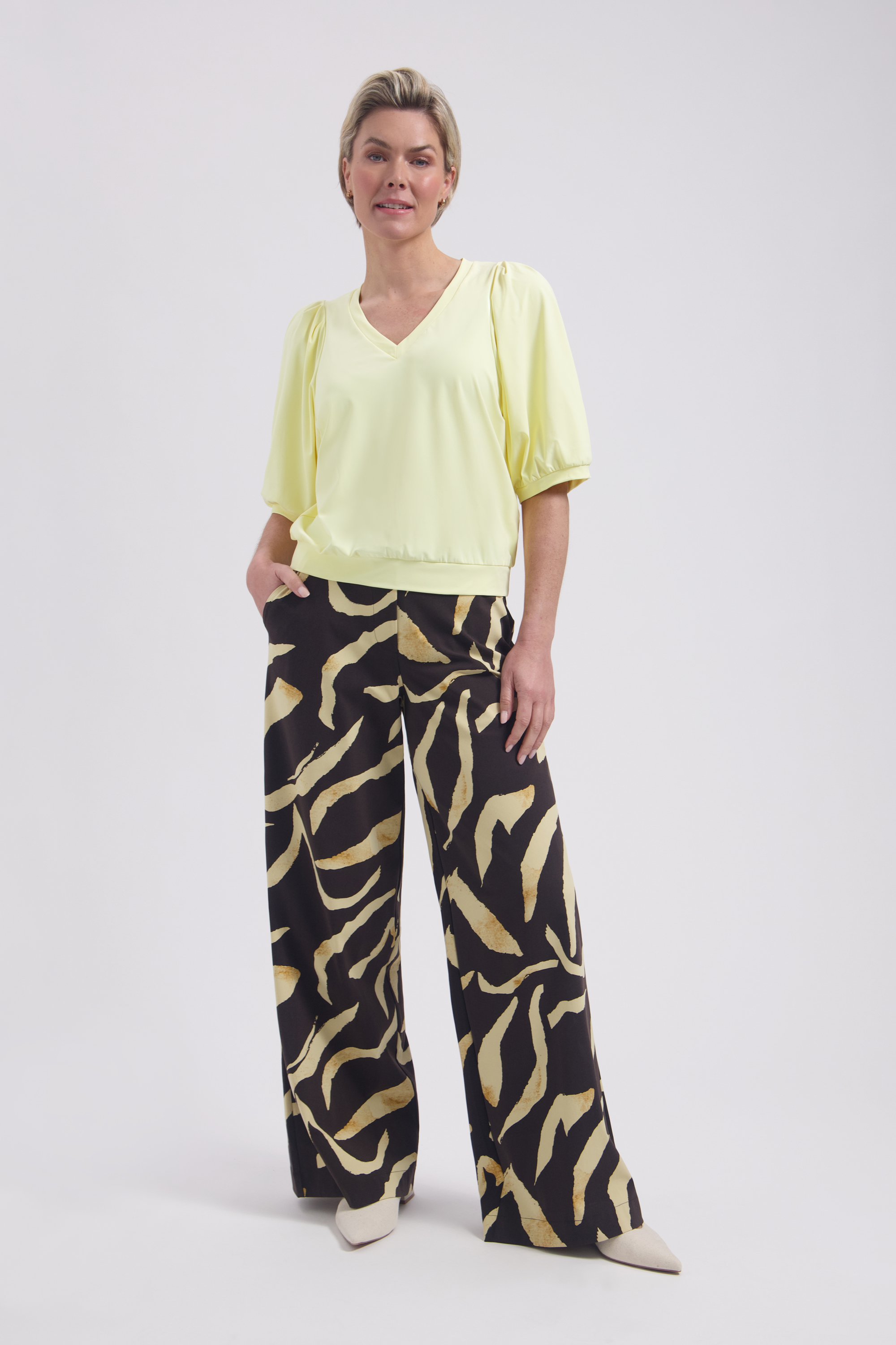 LADY DAY Dames Broek Mille Pania Print  - Afbeelding 2