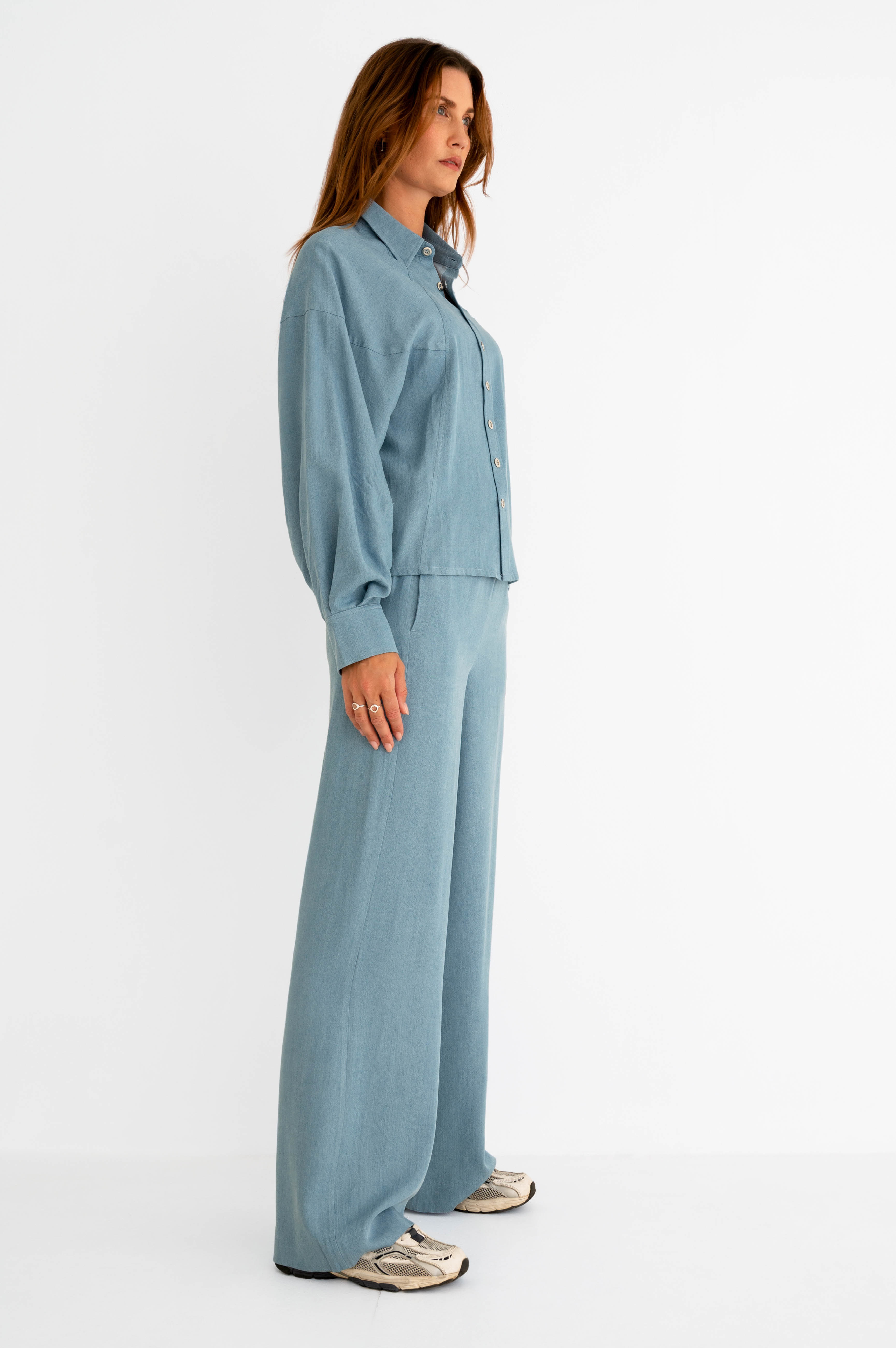 MAICAZZ Dames Blouse Scarlet Jeans Blue  - Afbeelding 4